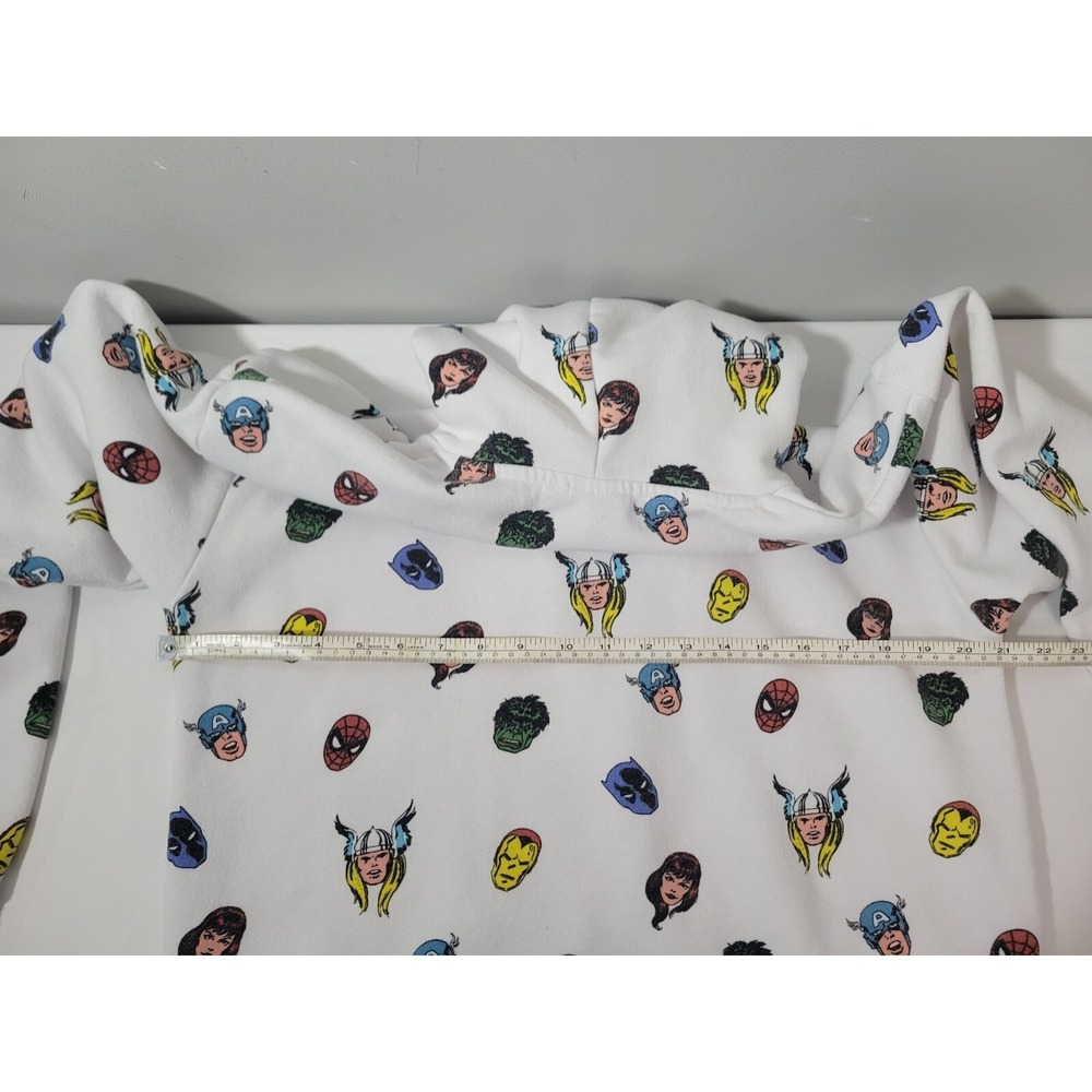 Marvel ‎ Super Heroes Avengers Sweatshirt Pullovet Hoodie  Medium - Picture 7 of 8
